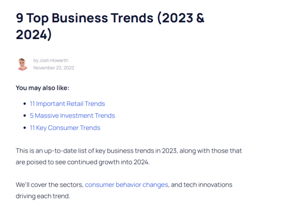 9 Top Business Trends (2023 & 2024) 