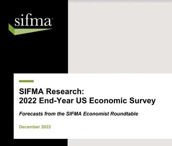 SIFMA Research: 2022 End-Year US Economic Survey 