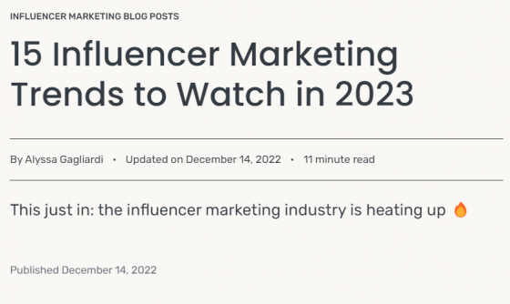 15 Influencer Marketing Trends to Watch in 2023 
