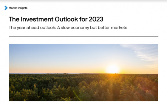 Market Insights - The Investment Outlook for 2023 