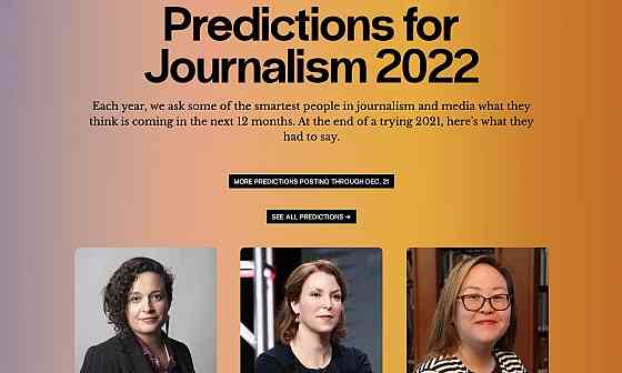 Predictions for Journalism 2022 