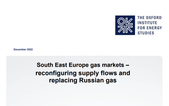 Oxford - South East Europe gas markets 