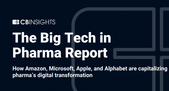 CBInsights – Big Tech In Pharma 