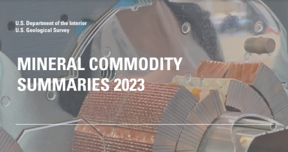 USGS - Mineral Commodity Summaries 2023 