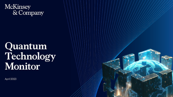 McKinsey - Quantum Technology Monitor, April 2023 