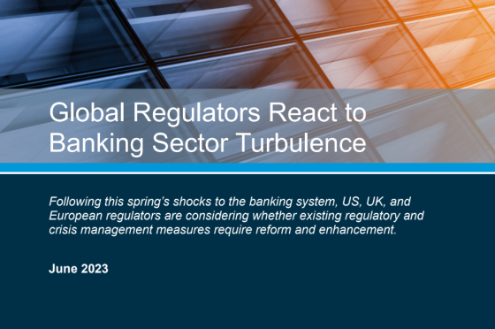 Global Regulators React to Banking Sector Turbulence 