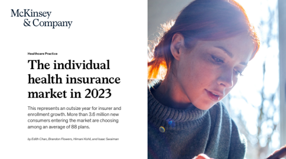 McKinsey - Individual Health Insurance 2023 Report 