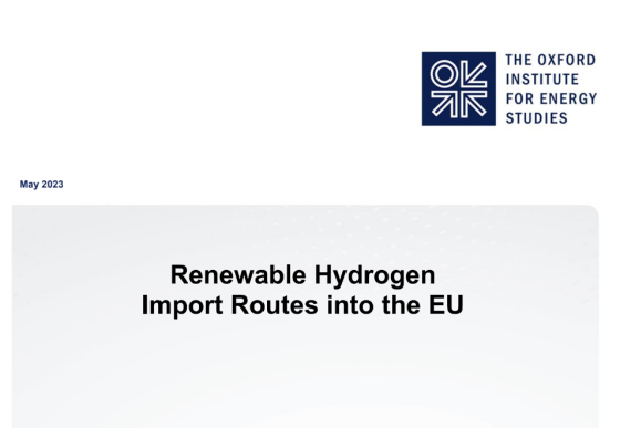 Oxford - Renewable Hydrogen 