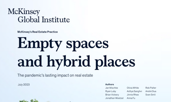 McKinsey - Empty Spaces & Hybrid Places, 2023 