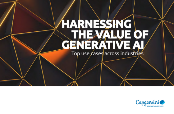 Capgemini – Generative AI in organizations 