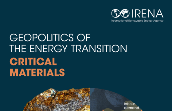 IRENA - Geopolitics energy transition critical materials, 2023 