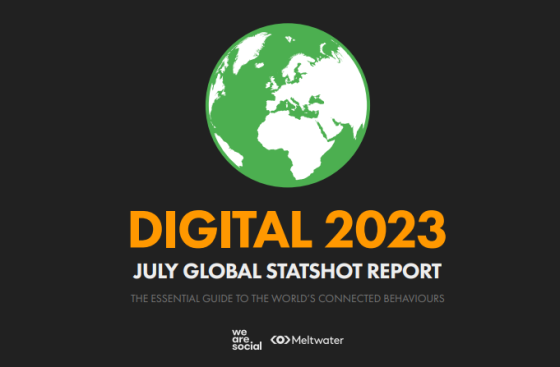 DataReportal & Meltwater - Digital Global Statshot Report, July 2023 