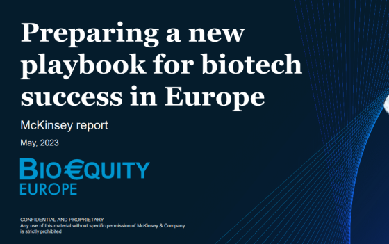 McKinsey & BioEquity - BioTech Success in Europe, 2023 