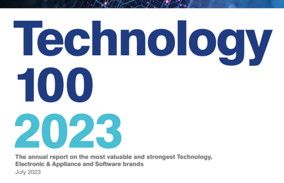 Brand Finance - Technology 100 