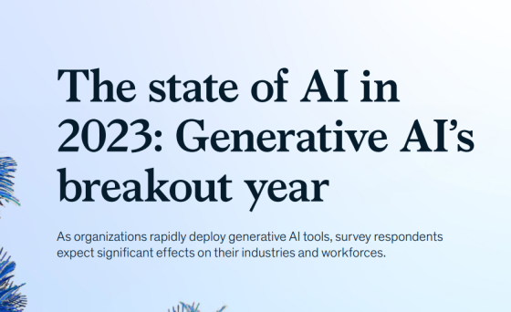 McKinsey - The State of AI, 2023 