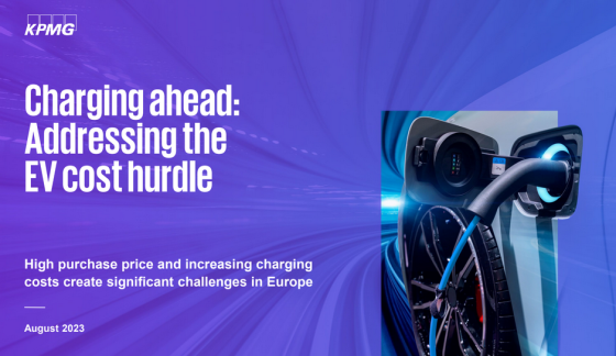 KPMG - Charging ahead addressing the EV cost hurdle 