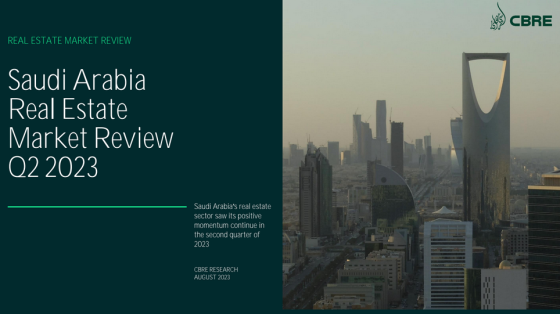 CBRE - Saudi Arabia Real Estate, Q2 2023 