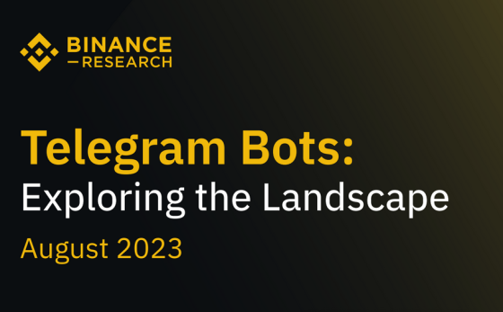 Binance - Telegram Bots Eploring the landscape 