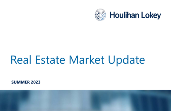 Houlihan Lokey - Real Estate Market Update Summer, 2023 