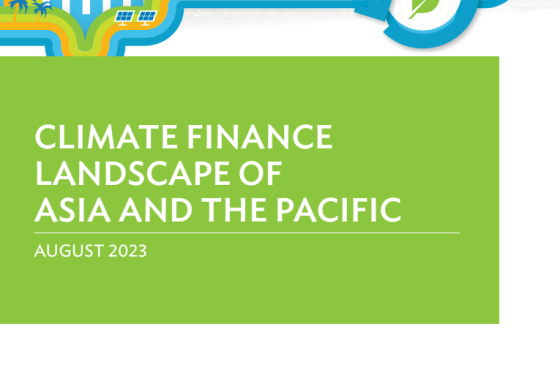 ADB - Climate Finance Landscape Asia-Pacific, 2023 