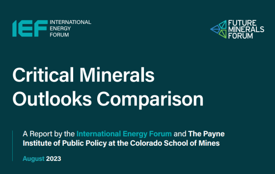 IEF - Critical Minerals Comparison Report 