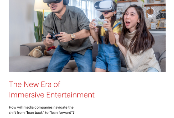 Bain - New Era of Immersive Entertainment, 2023 