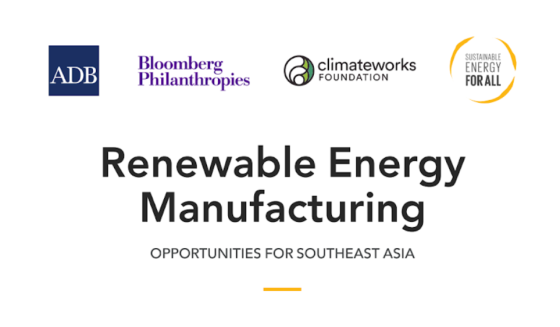 ADB - Renewable Energy Manufacturing Opportunities Southeast Asia 