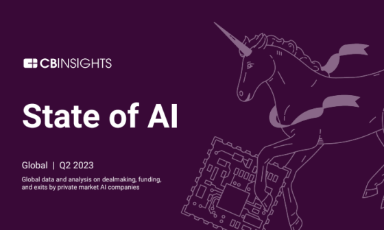 CBInsights Artificial Intelligence Report, Q2 2023 