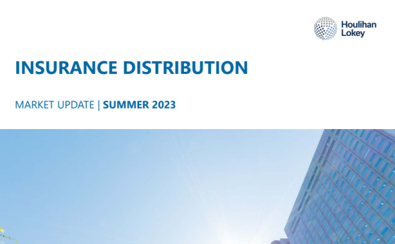 Houlihan Lokey - Insurance Distribution Market Update, Summer 2023 