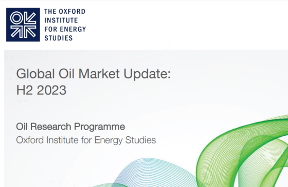 OIES - Oil Presentation Global Oil Market Update, 2H 2023 