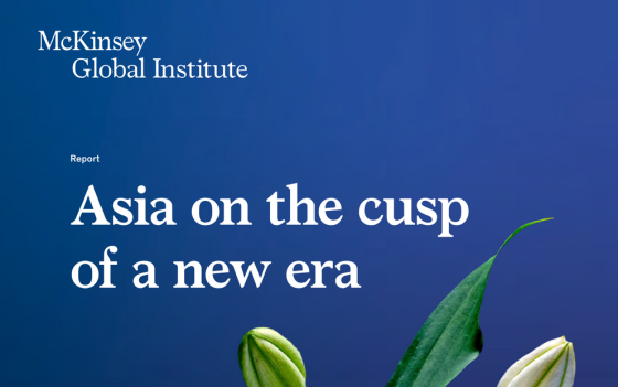 McKinsey – Asia on the cusp of a new era final 