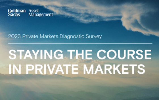 Goldman Sachs – Private Markets Diagnostic Survey, 2023 