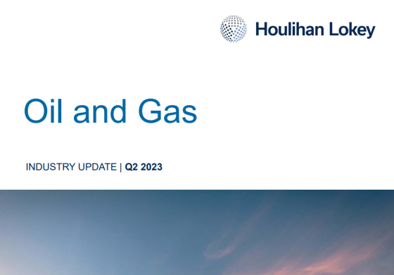 Houlihan Lokey – Oil Gas Industry Update, 2Q 2023 