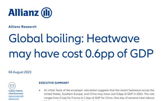 Allianz – Global boiling 