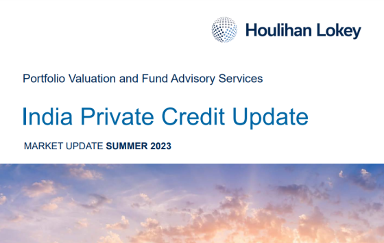 Houlihan Lokey – India private credit update, Summer 2023 