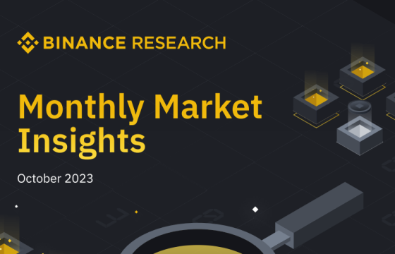 Binance – Monthly Market Insights, October 2023 