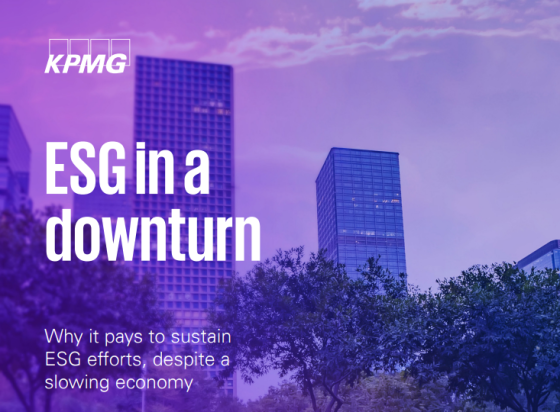 KPMG – ESG in a downturn 