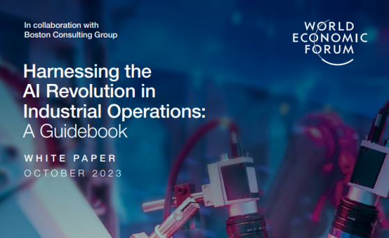 WEF – Harnessing the AI Revolution in Industrial Operations, 2023 