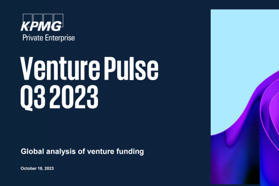 KPMG – Venture Pulse, 3Q 2023 