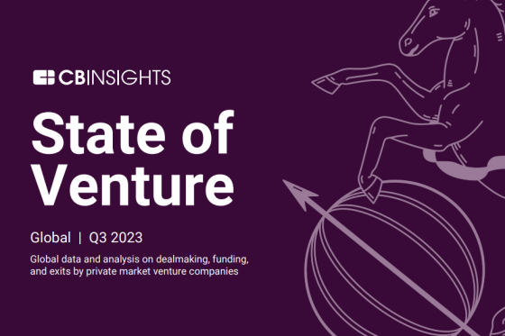 CB Insights – Venture Report, 3Q 2023 