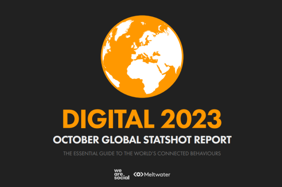 DataReportal Digital, Oct 2023 