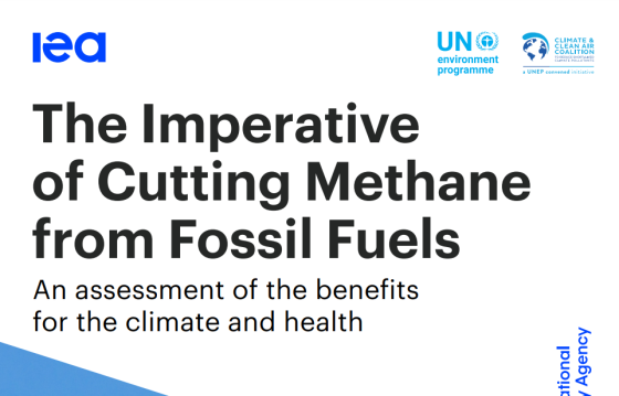 IEA – The Imperative of Cutting Methane frome Fossil Fuels 