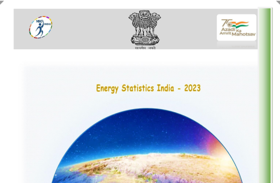 Energy Statistics India, 2023 