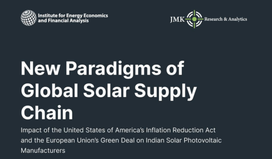 IEEFA – New paradigms of global solar supply chain, Oct23 