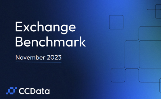 CCData – Exchange Benchmark, Nov 2023 