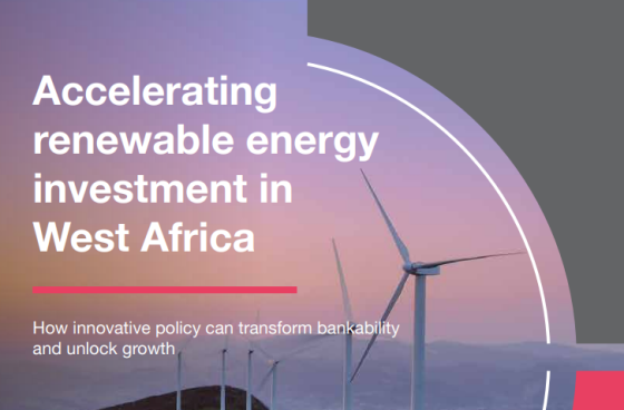 PWC – Accelerating Renewable Energy Investment in West Africa 