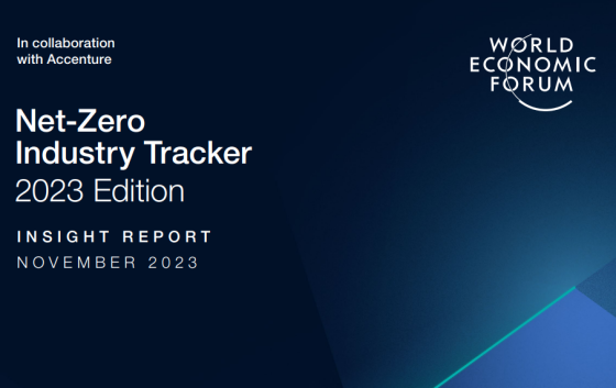 WEF – Net Zero Tracker, 2023 