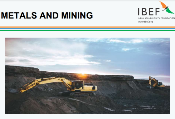 IBEF – India Metals and Mining, 2023 