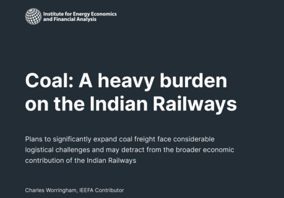 IEEFA – Coal a heavy burden on Indian Railways, Dec 23 