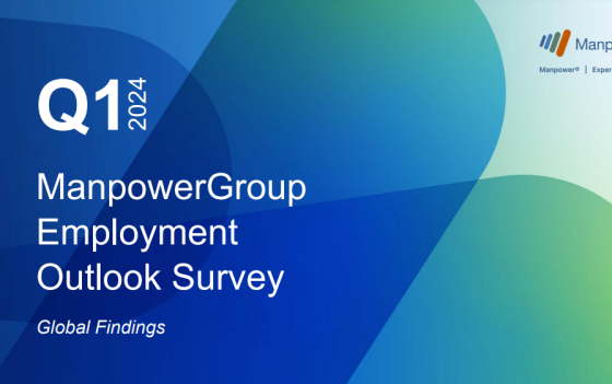 ManpowerGroup – Employment Outlook Survey, 1Q 2024 